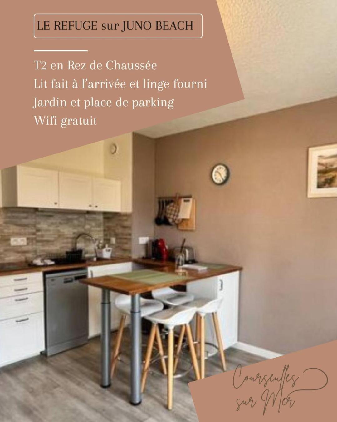 Le Refuge Marin Apartment Courseulles-sur-Mer Exterior foto